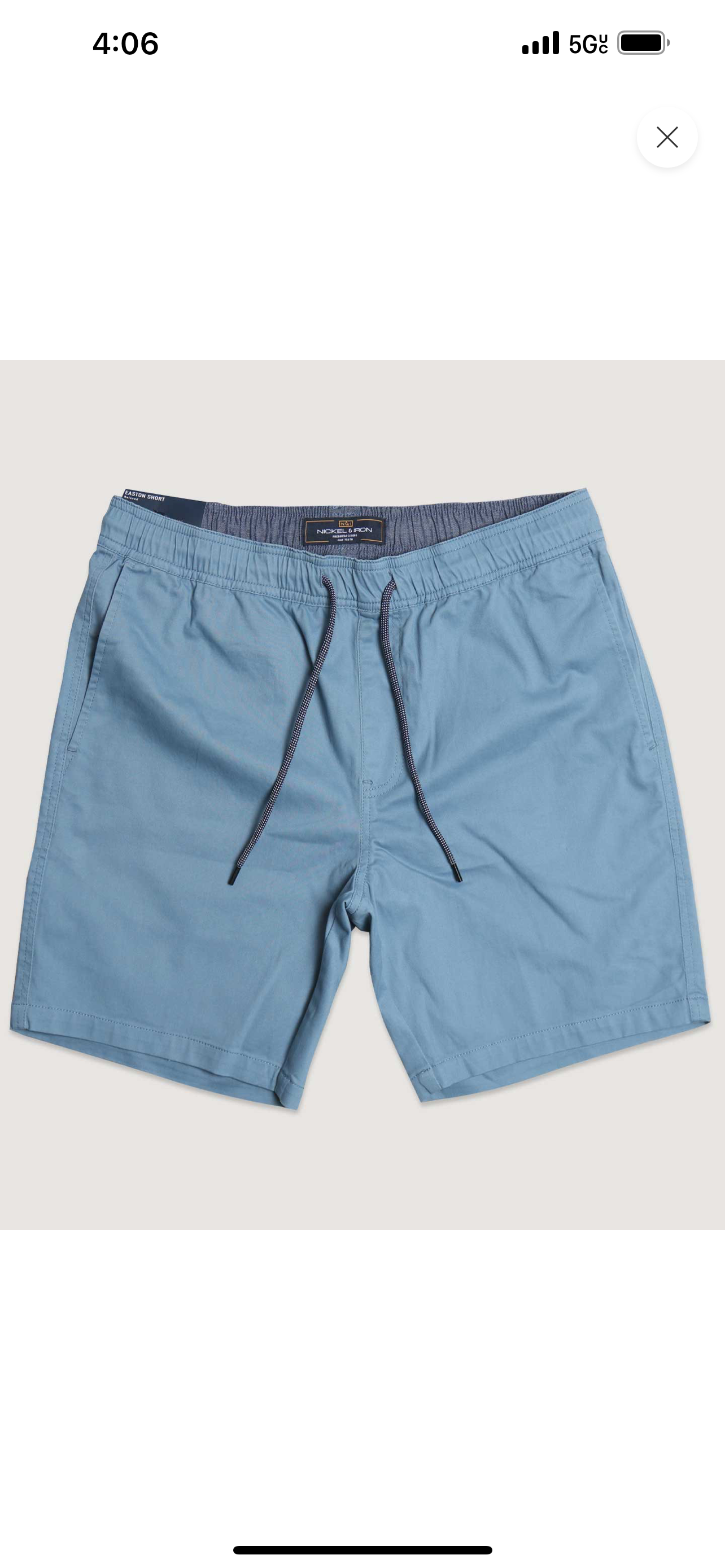 Light blue shorts