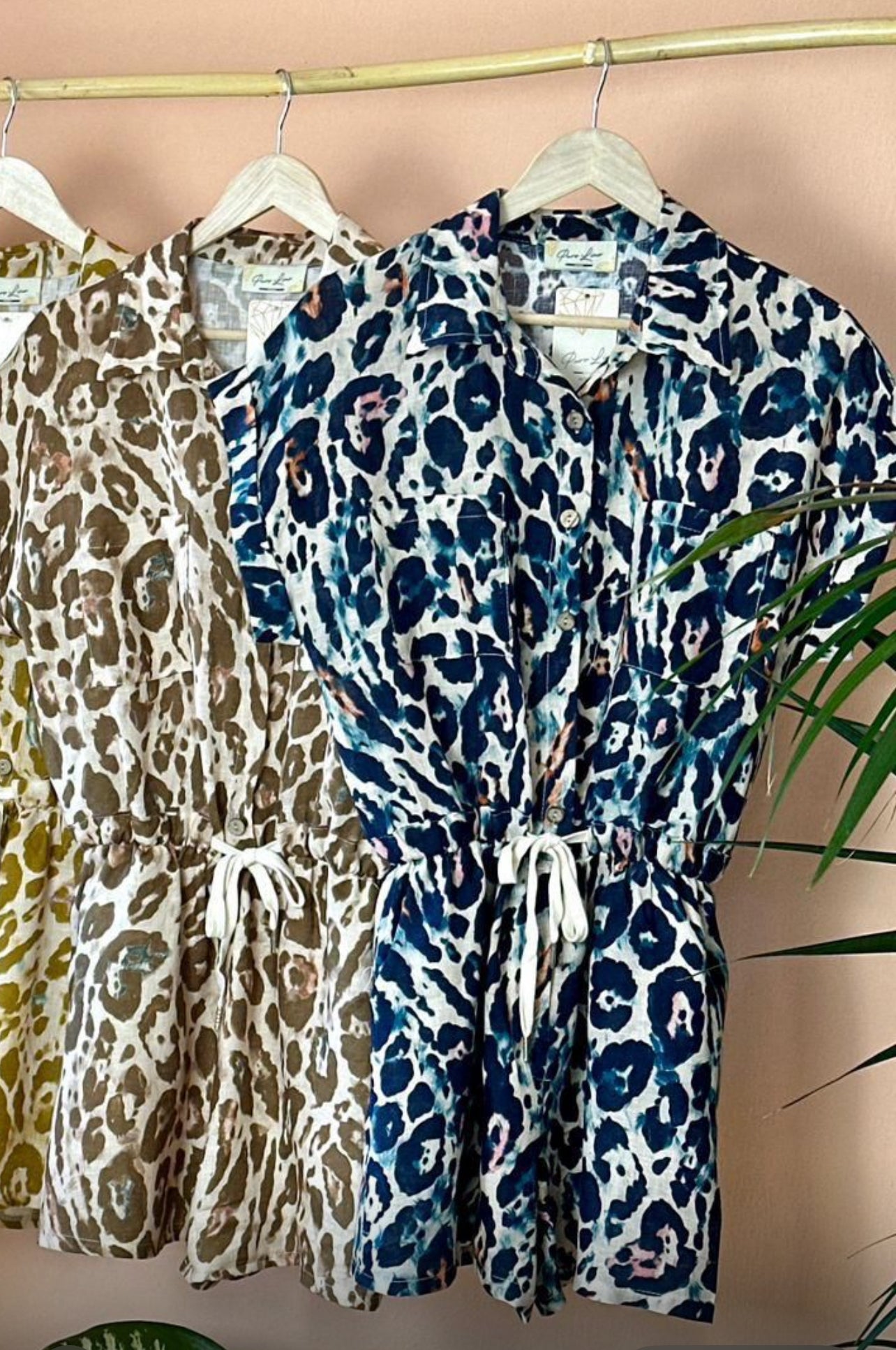 One size Linen Romper