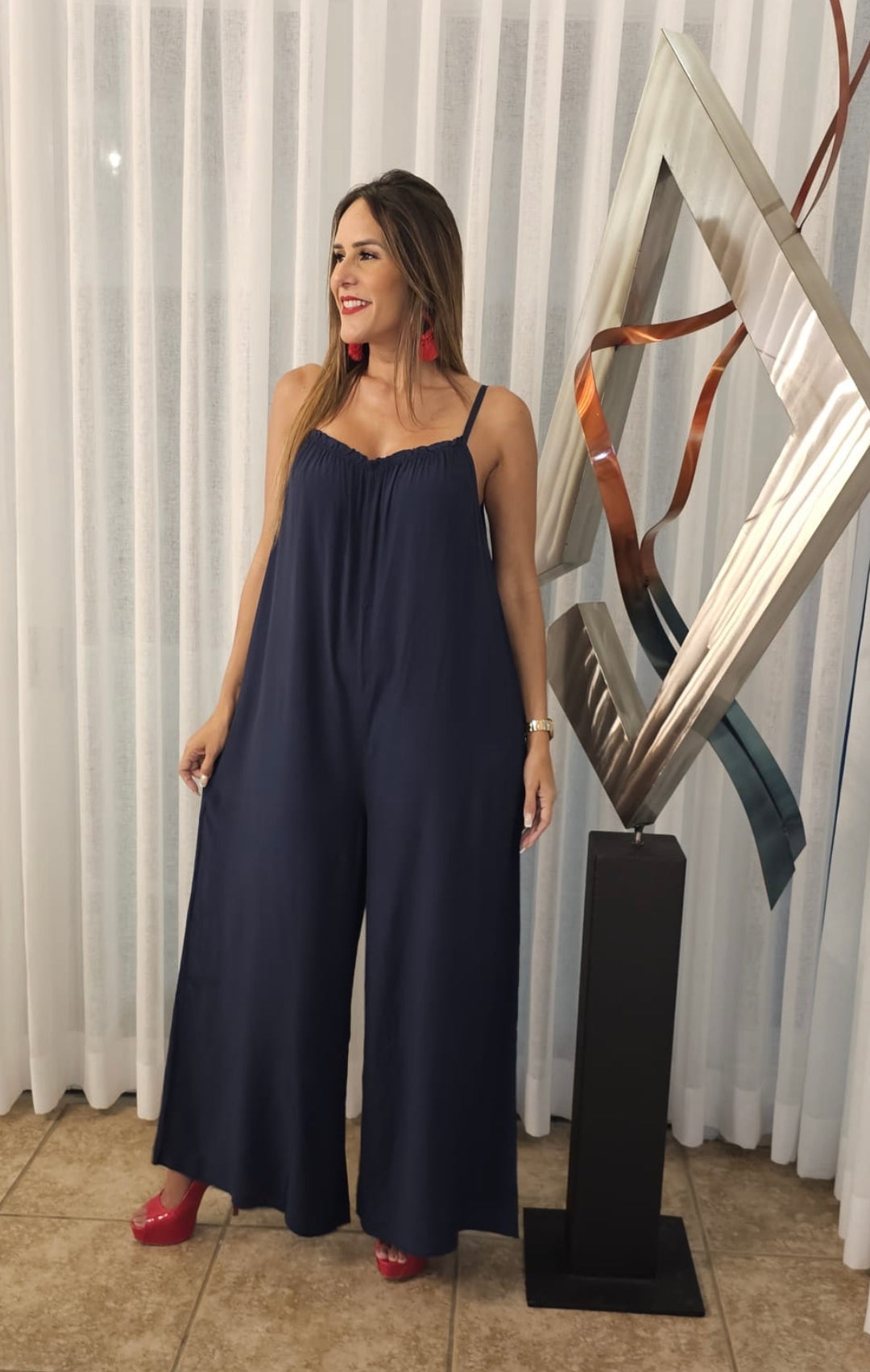 Casual Baggy Overall Jumpsuit