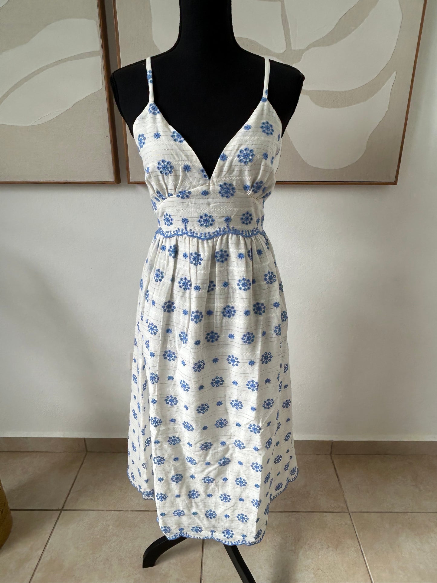 Shoulder Strap Maxi Dress