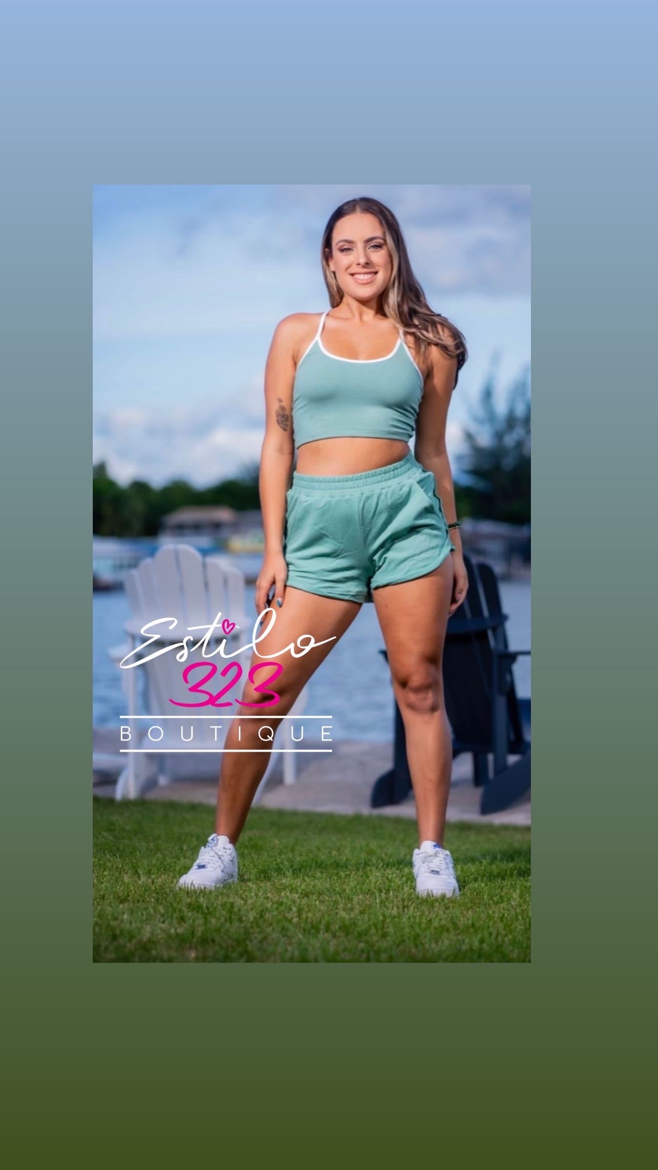 Sage Short Set