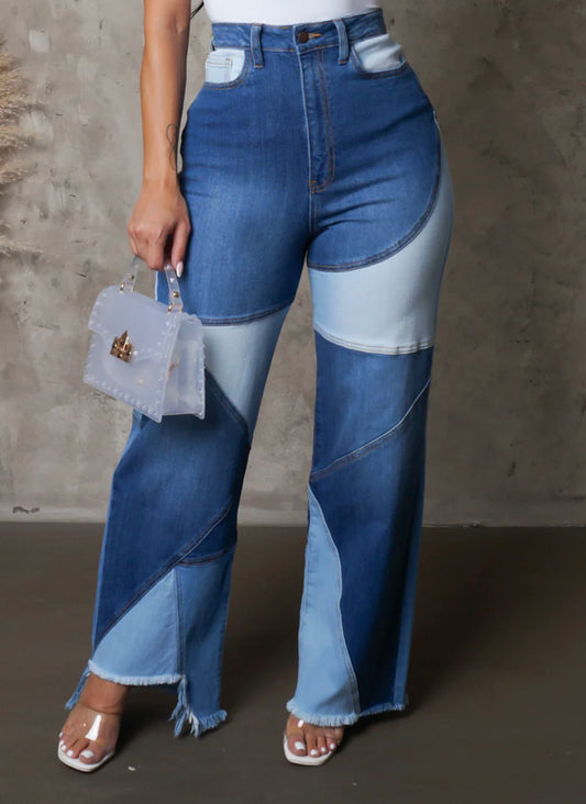 Patterns On Me Jeans- Dark Wash