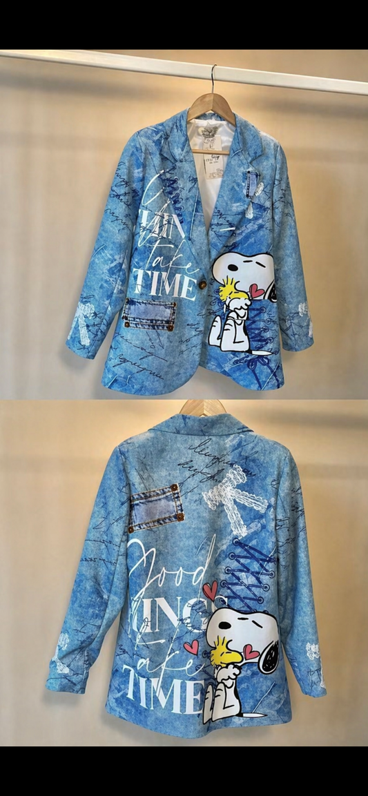 Snoopy Italian Blazer